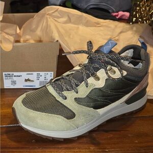Merrell Men's Alpine Sneaker - Olive/Black